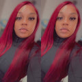 Burgundy Frontal Wigs