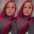 Burgundy Frontal Wigs