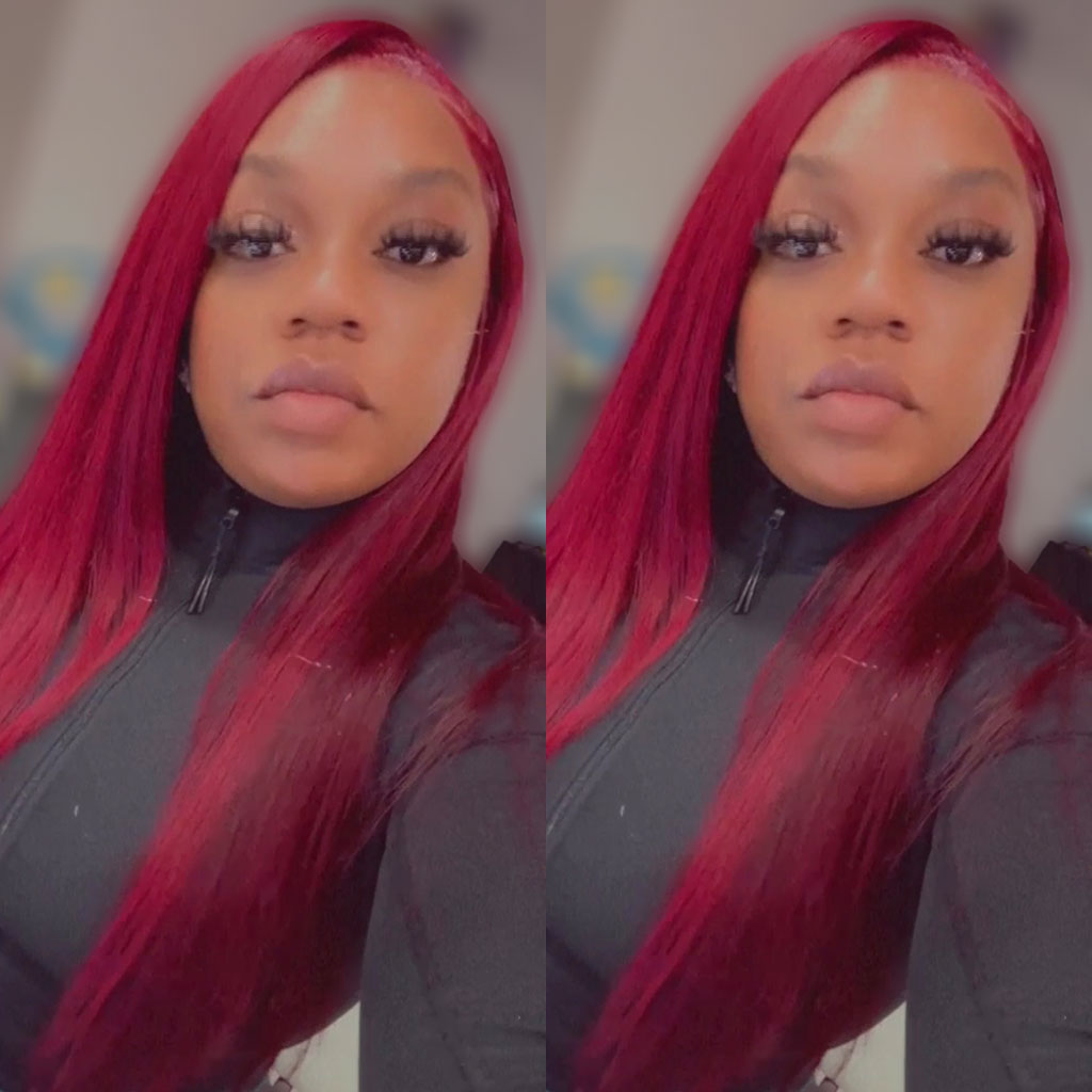 Burgundy Frontal Wigs